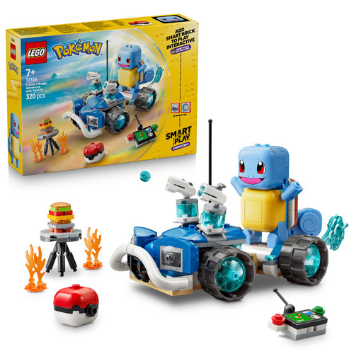 LEGO Pokémon SMART Play: Trainer’s Buggy Adventure with Squirtle 72156