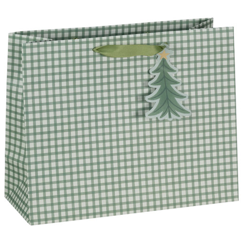 Alpine Charm Shopper Bag - Checkered