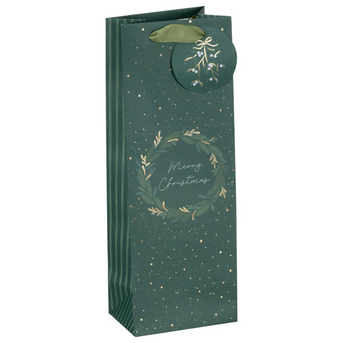 Alpine Charm Bottle Bag - Mistletoe