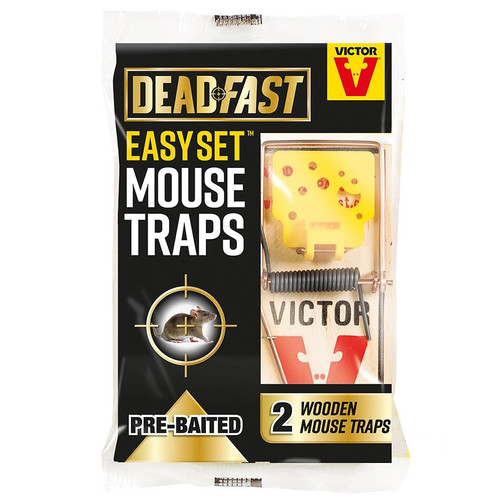 Deadfast Easy Set Mouse Trap 2pk
