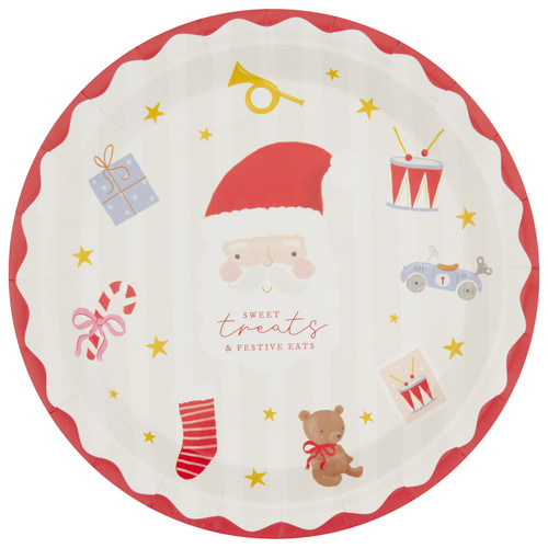 Merry Making Christmas Novelty Plates 20pk