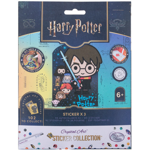 Harry Potter Crystal Art Sticker Collection
