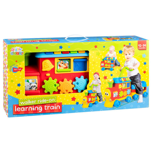 Giggle & Grow Walker Ride-On Learning Train