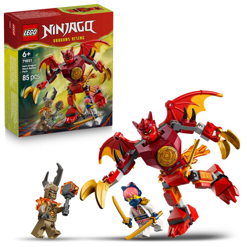 LEGO Ninjago Dragon's Rising: Kai's Dragon Mech Battle Pack Playset