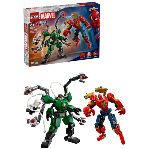 LEGO Marvel Spider Man Mech Battle Playset