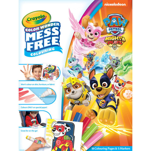 Paw Patrol Colour Wonder Book