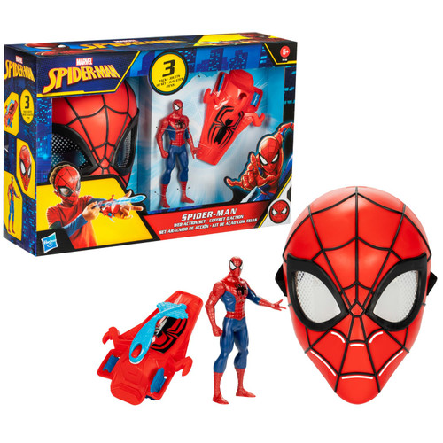 Marvel Spider-Man Web Action Set 3pc