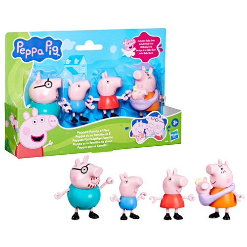 Peppa Pig Peppa's Family of Five Playset