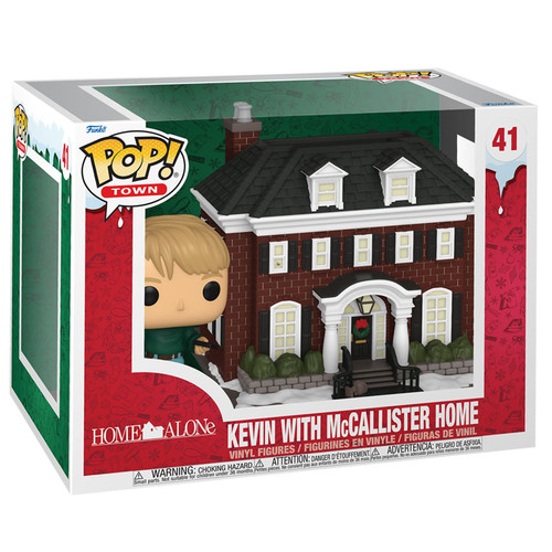 Pop! Home Alone Vinyl Figure - Kevin with McCallister Home