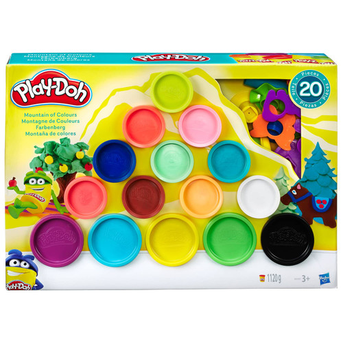 Play-Doh Mountain of Colours Play Set 20pc
