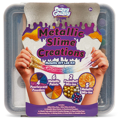 Oozey Goozey Metallic Slime Creations Set