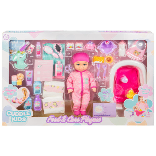 Cuddle Kids Feed & Care Playset