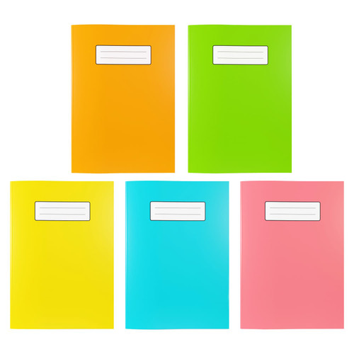 Silvine Exercise Book A5 - Assorted
