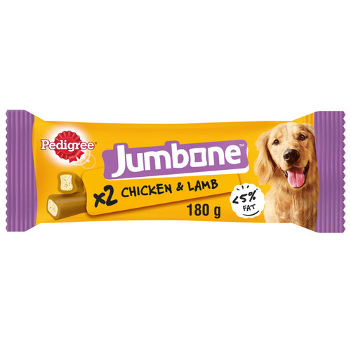 Pedigree Jumbone Chicken & Lamb 2pk