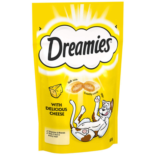 Dreamies Cat Treats 60g - Cheese