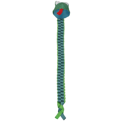 Mighty Python Tug Dog Toy - Blue