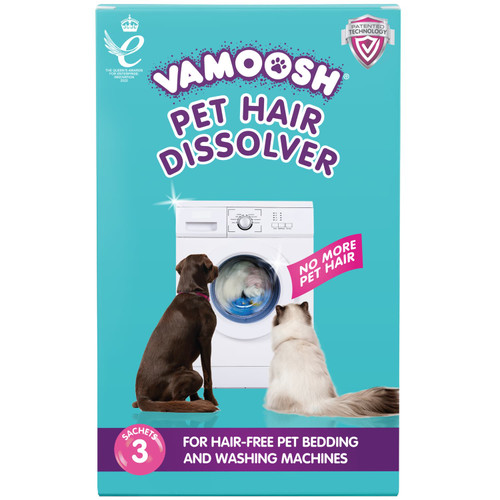 Vamoosh Pet Hair Dissolver Sachets 3pk