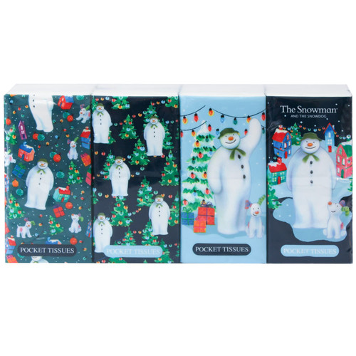 The Snowman Pocket Tissues 8pk