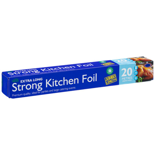 Food Fresh Extra Long Strong Kitchen Foil 20m