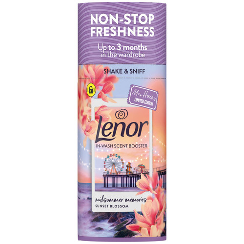 Mrs Hinch's Midsummer Memories - Lenor In-Wash Scent Booster 155g - Sunset Blossom