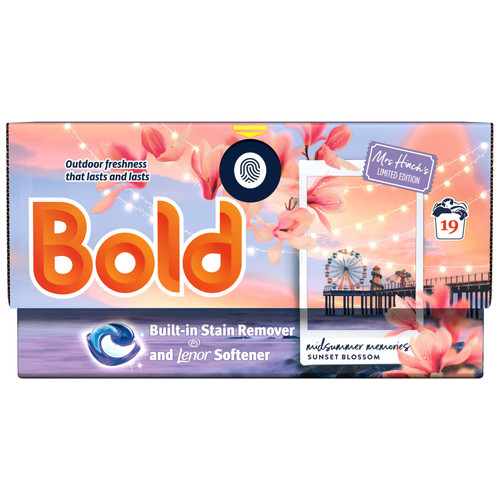 Mrs Hinch's Midsummer Memories - Bold Laundry Pods 19W - Sunset Blossom