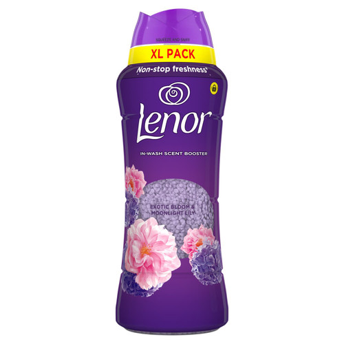 Lenor In Wash Scent Booster 495g - Exotic Bloom & Moonlight Lily