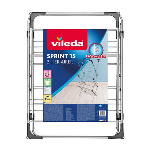 Vileda 15m Sprint XL 3 Tier Airer