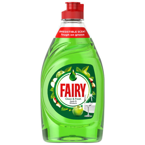Fairy Clean & Fresh Washing Up Liquid 320ml -  Apple & Rhubarb