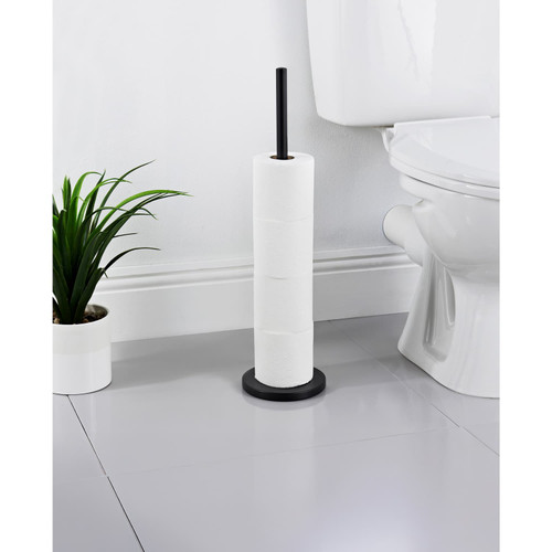 Toilet Roll Holder - Black