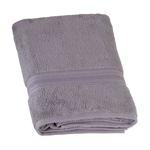 Signature Zero Twist Bath Towel - Grey