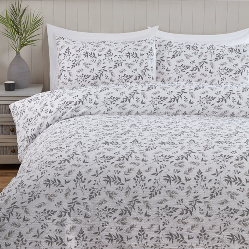 Evie Floral Double Duvet Set