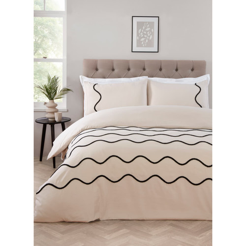 Danton Wave Mono Duvet Set - King