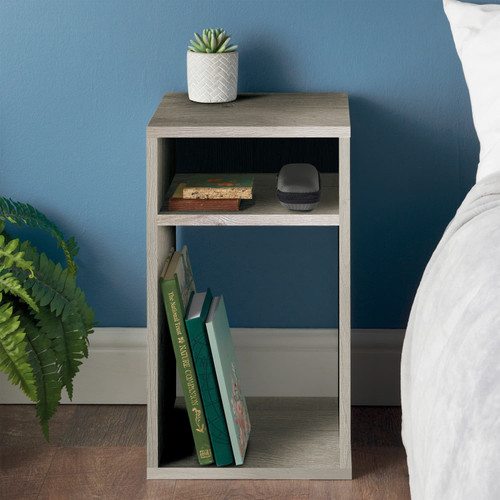 Simply Bedside Table - Grey