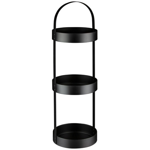Black Bathroom Storage Caddy