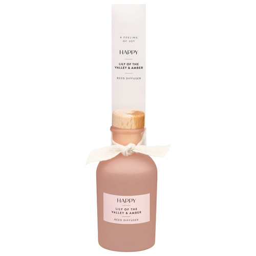 Happy Reed Diffuser 100ml - Lily of the Valley & Amber