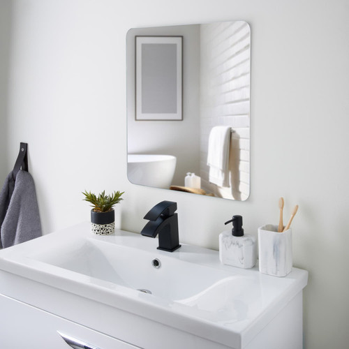 Bathroom Collection Wall Mounted Frameless Mirror
