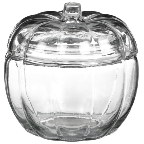 Mini Glass Pumpkin Jar