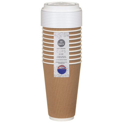 Hot Drinks Cup 10pk