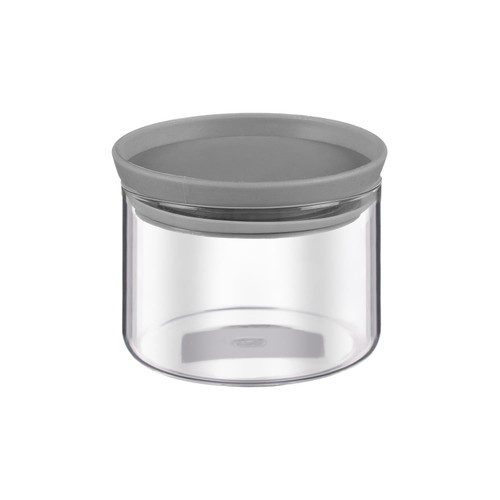 Small Stackable Glass Jar
