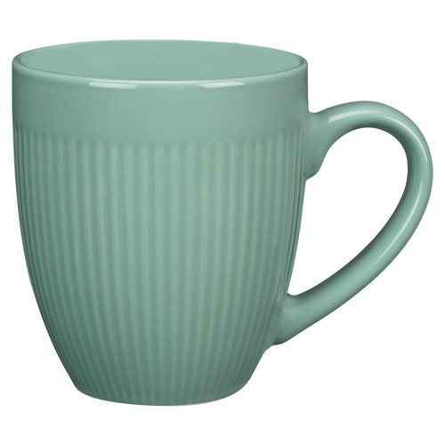 Jumbo Ribbed Mug - Teal