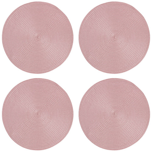 Garden Life Woven Placemats 4pk - Pink