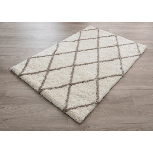 Home Collection Manhattan Rug 100 x 150cm - Cream