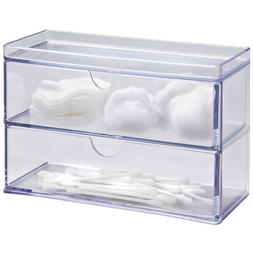 Mini 2 Drawer Stackable Organiser