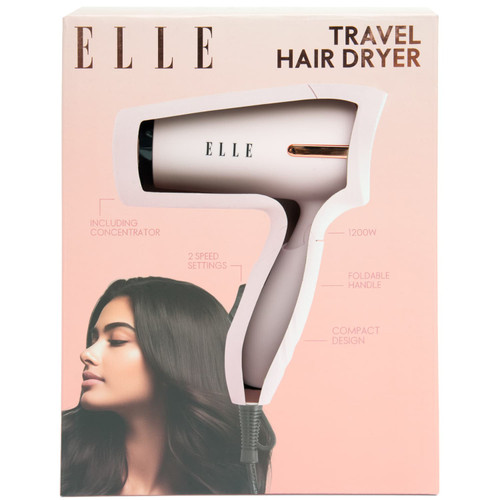 ELLE Compact Dryer 1200W - Black