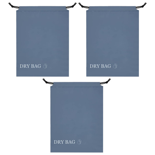 Dry Bags 3pk - Charcoal