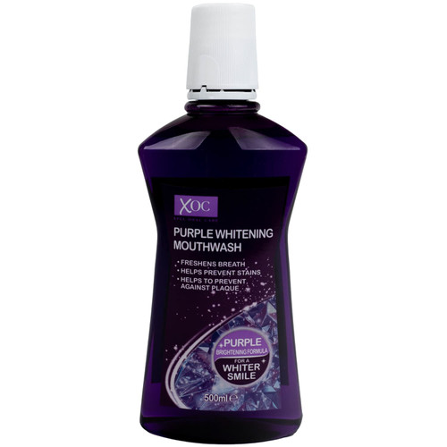 XOC Purple Whitening Mouthwash 500ml