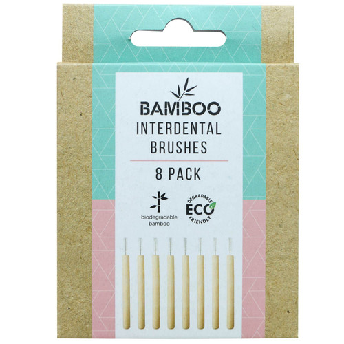 Bamboo Interdental Brushes 8pk