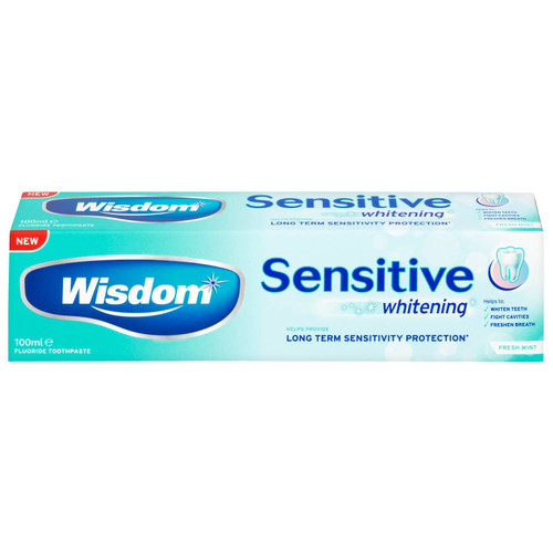 Wisdom Sensitive Whitening Toothpaste 100ml