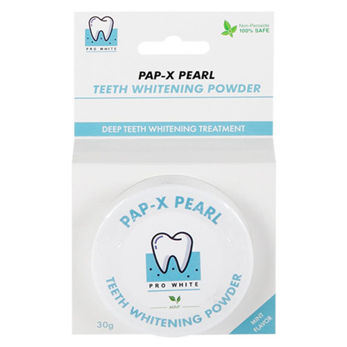 Pro White Pap-X Pearl Teeth Whitening Powder 30g