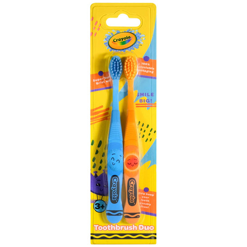 Crayola Toothbrush Duo 2pk